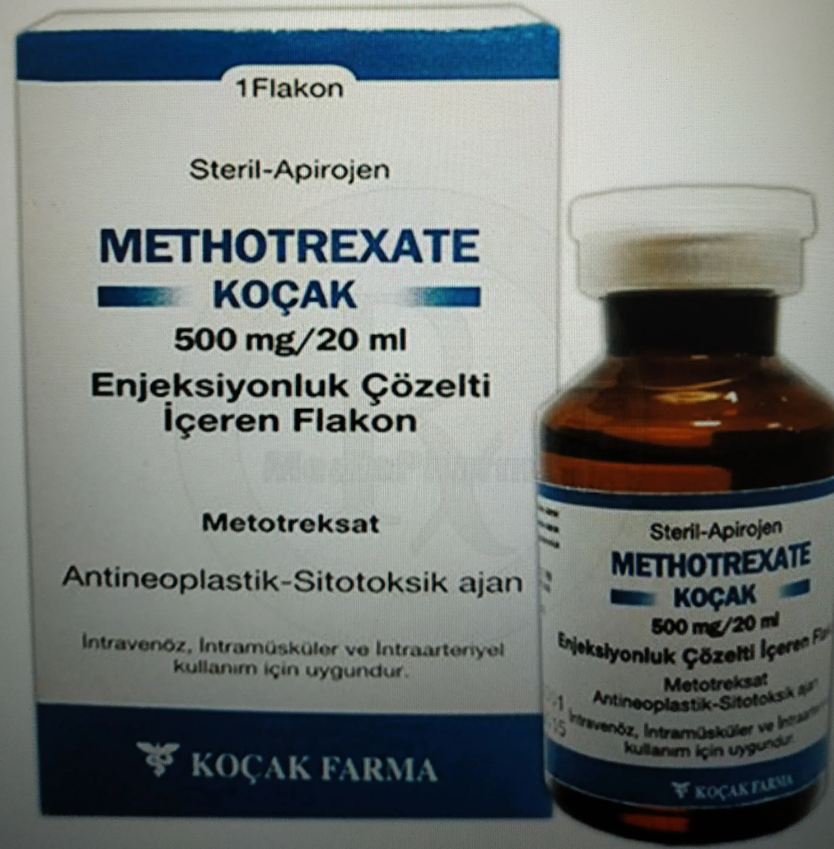 მეთოტრექსატი კოცაკ 500მგ/20მლ საინექციო ხსნარი ფლაკონი #1